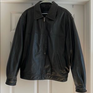Leather jacket